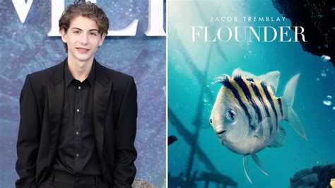 ‘The Little Mermaid’: Jacob Tremblay talks filling Flounder’s iconic .